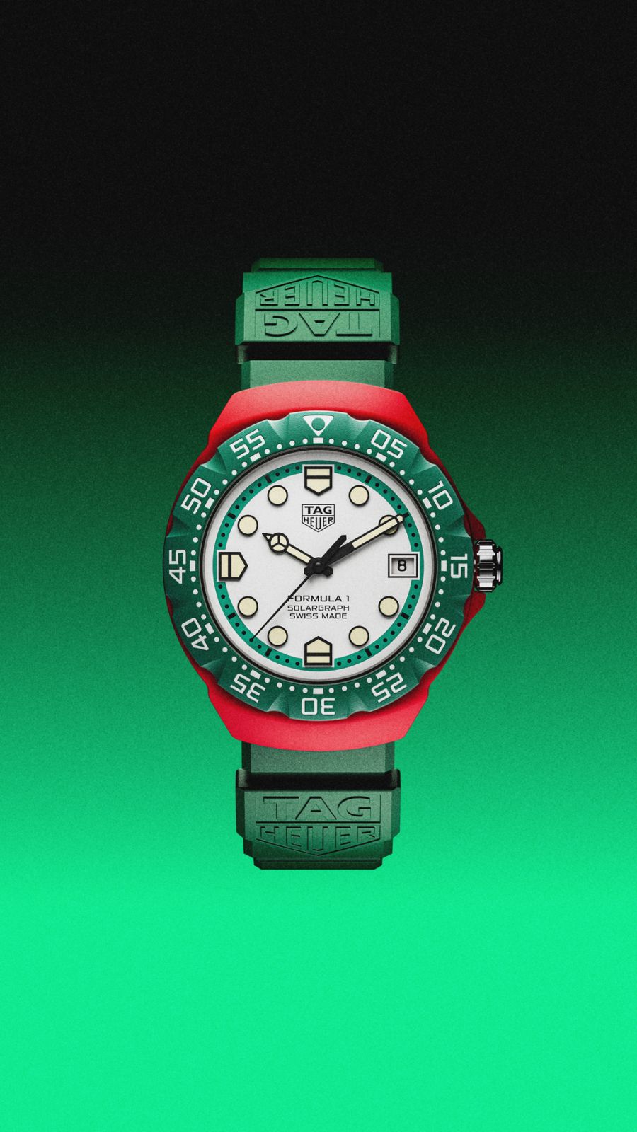 Tag Heuer Formula 1 Solargraph (Photo: courtesy of Tag Heuer)