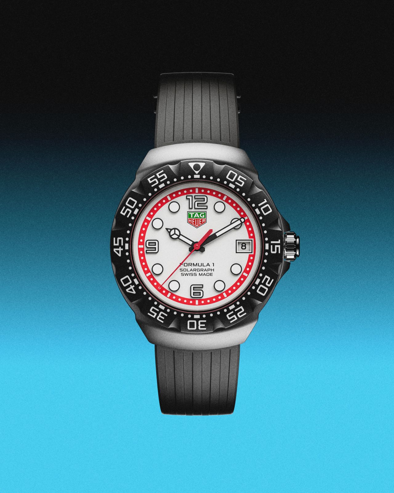 Tag Heuer Formula 1 Solargraph (Photo: courtesy of Tag Heuer)