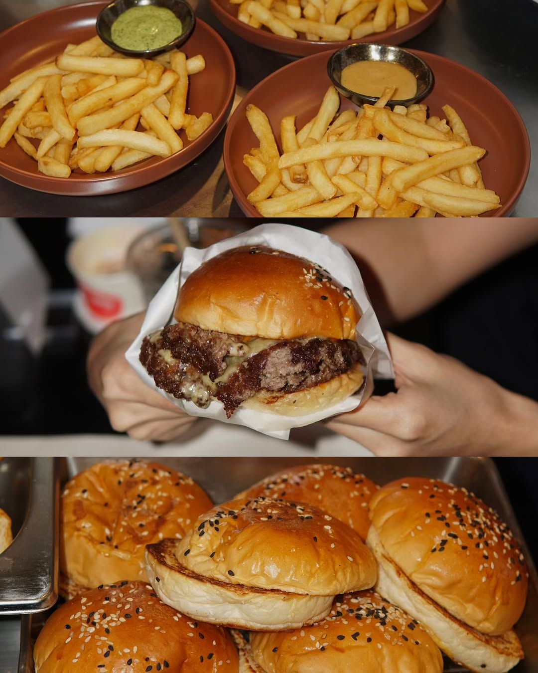 Crisp, caramelised edges of a Triple Decker burger (Image: Triple Decker)