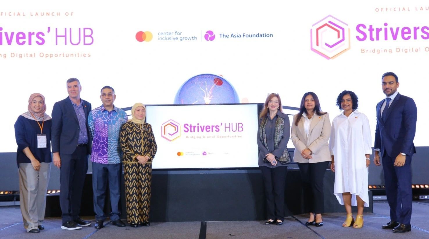 The launch of Strivers’ Hub in KL in 2024 (Photo: Beena Pothen/LinkedIn)