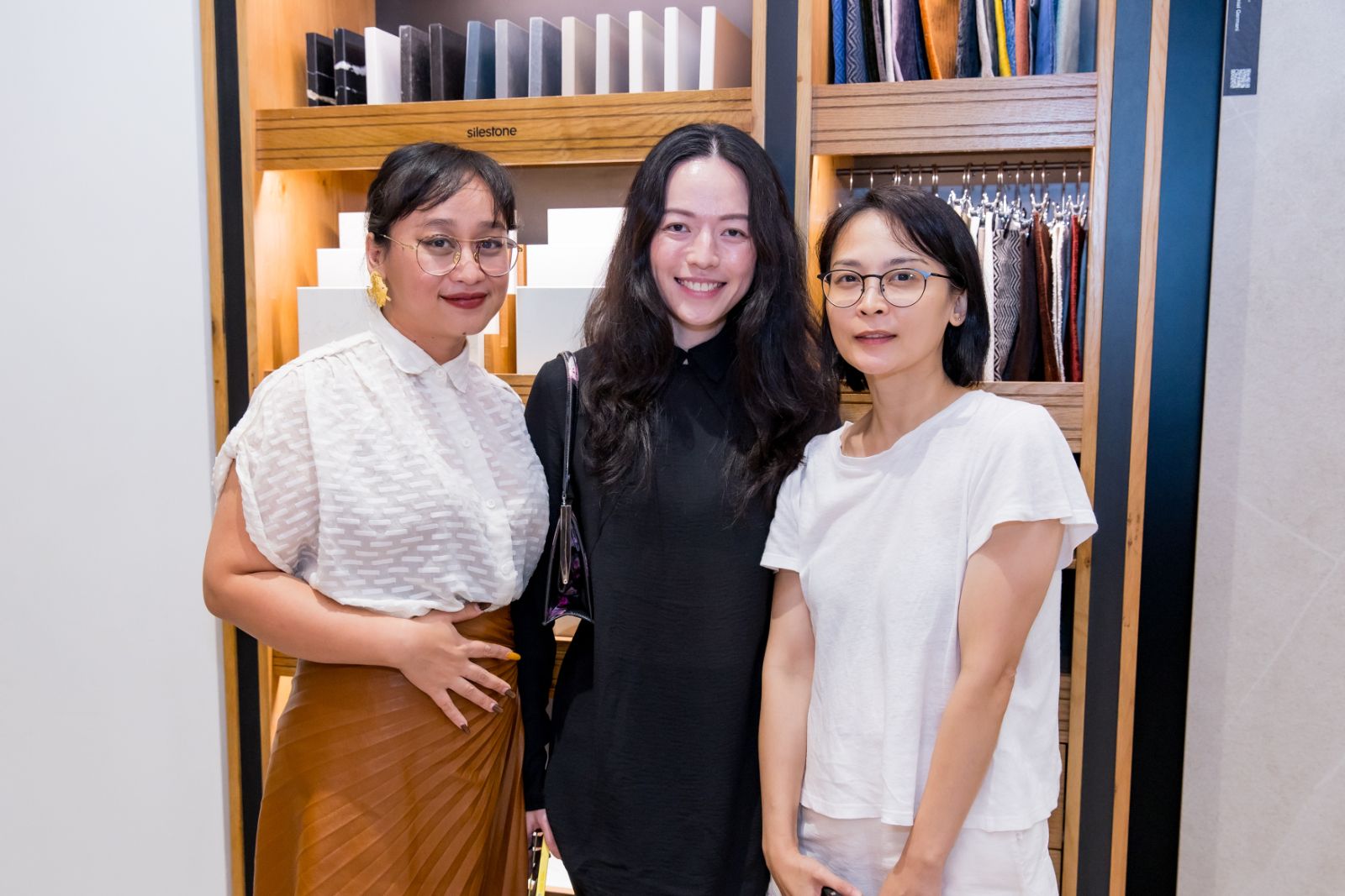 Asih Jenie, Shermin Ng and Stacy Peh