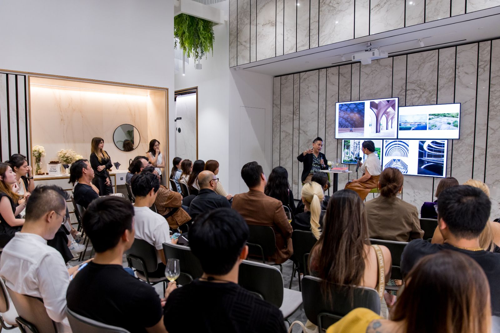 Event attendees at Cosentino City Singapore