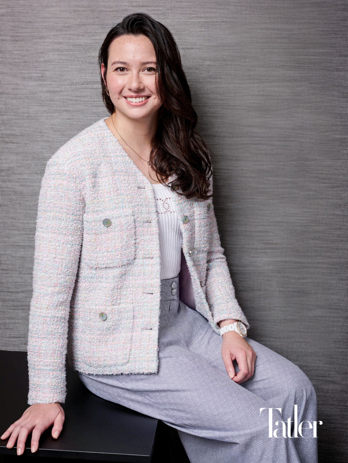 Siobhán Haughey wearing Chanel