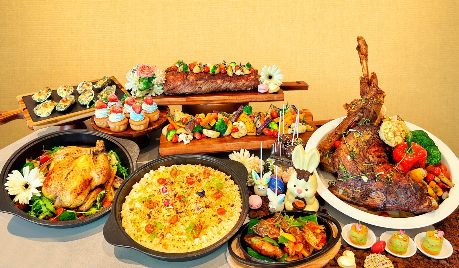 Easter Sunday lunch buffet (Photo: Courtyard by Marriott Kuala Lumpur South)