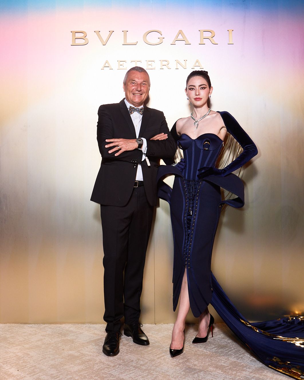 Jean-Christophe Babin และใหม่ ดาวิกา โฮร์เน่ Friend of Bvlgari