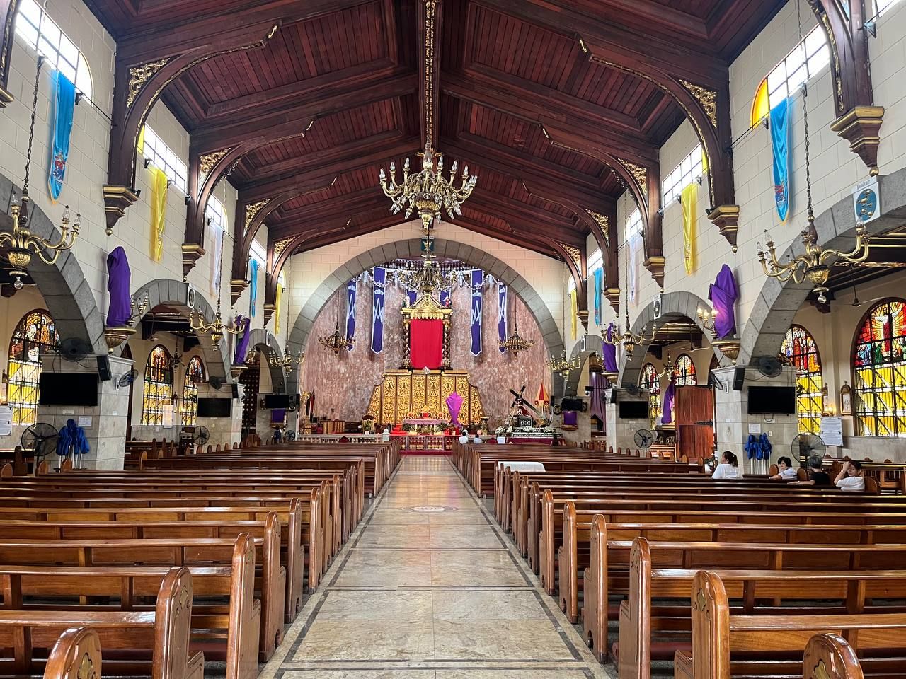 Inside the Agoo Church (Photo: Gabriel Bohol)