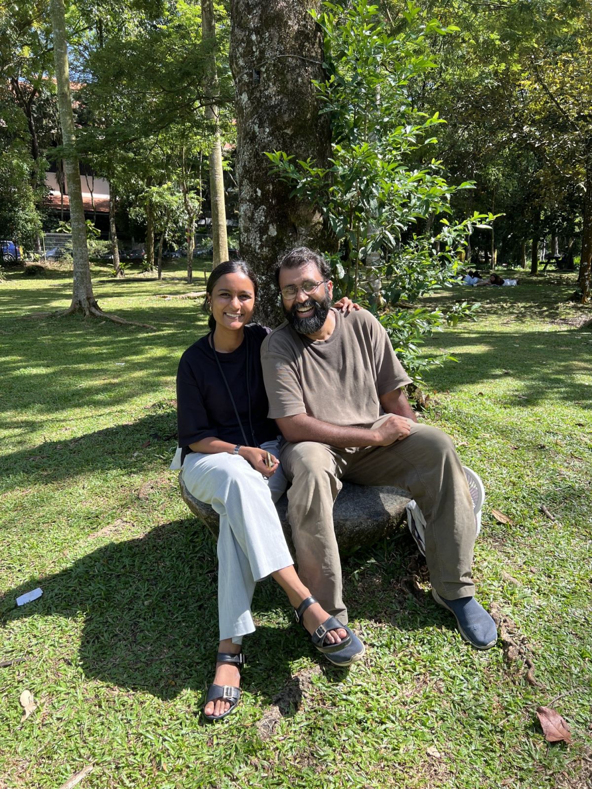 Co-curators of KL Reads, Victoria Navina and Sadho Ram