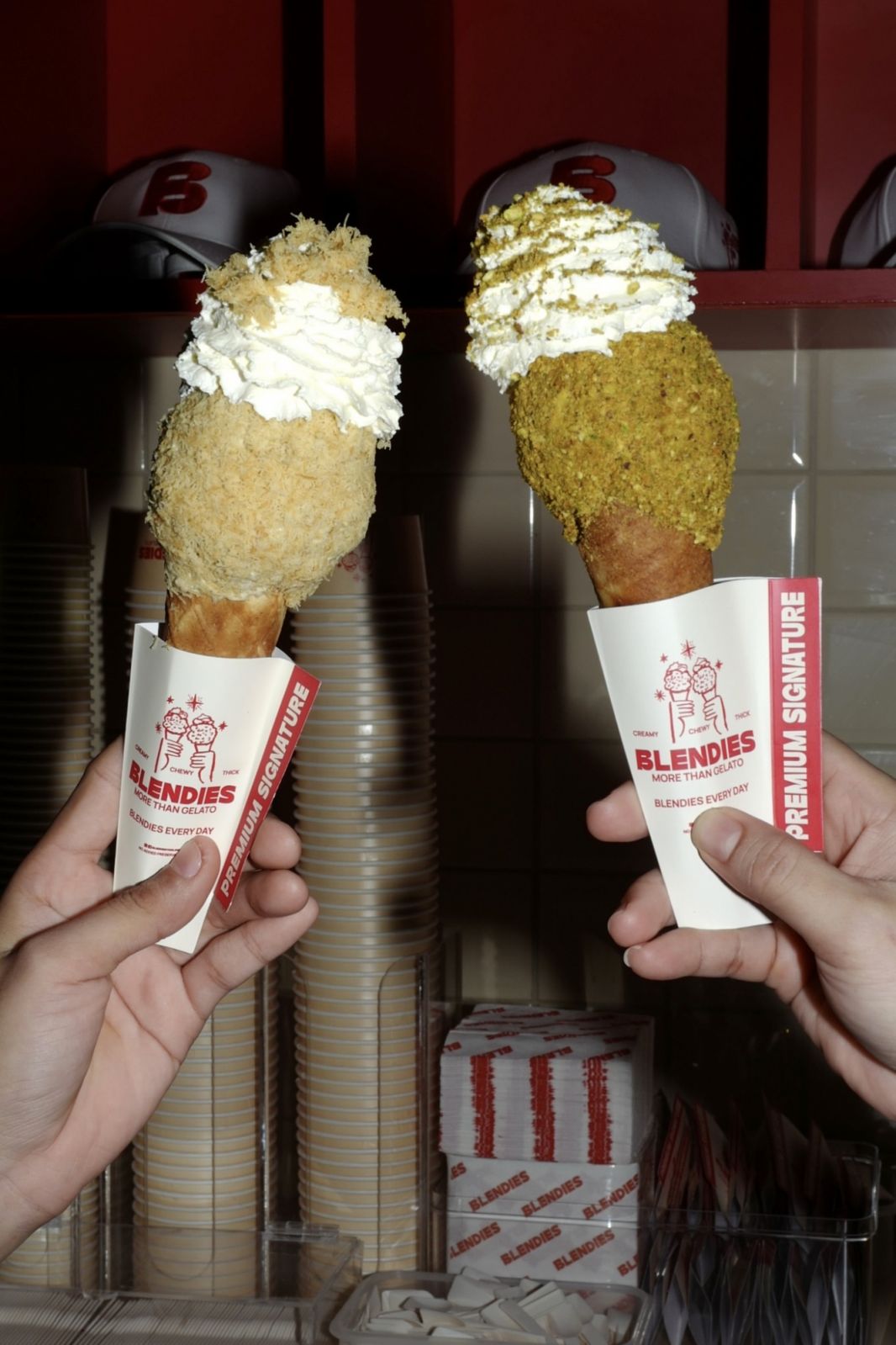 Blendies ไอศกรีมเจลาโต้สัญชาติไทยสุดเก๋ที่อัดแน่นด้วยวัตถุดิบพรีเมี่ยม (ภาพ: Facebook.com/Blendies.Thailand)