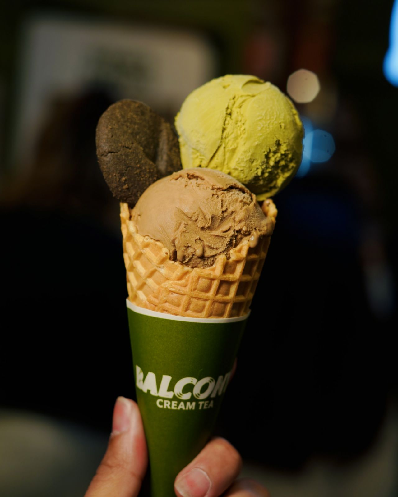 Balcony Cream Tea ร้านไอศกรีมที่ปรุงจากใบชาคุณภาพสูงส่งตรงจากไต้หวัน แบ่งรสชาติตาม taste note และความเข้มอ่อนของชา (ภาพ: Facebook.com / Balcony Cream Tea)