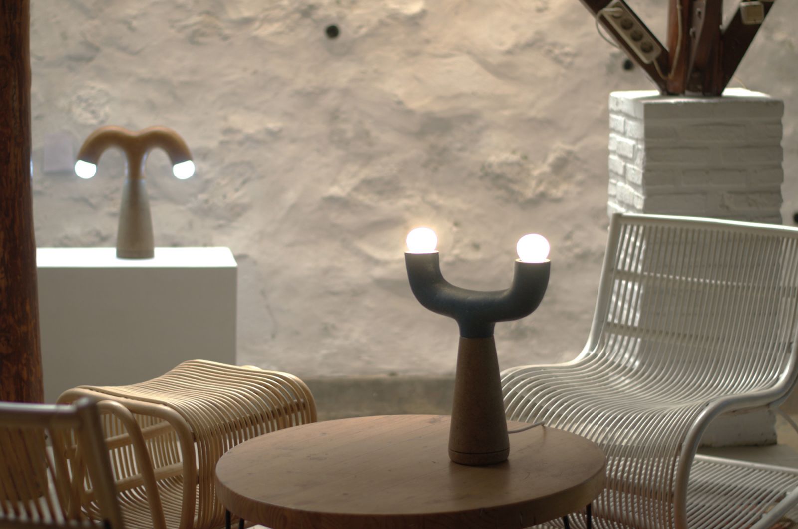 The Nunduk and Tanduk lamps by Cowka, showcased at Find – Design Fair Asia’s Emerge showcase in 2022 as well as Life Cycles: The Materials of Contemporary Design, an exhibition at The Museum of Modern Art in New York