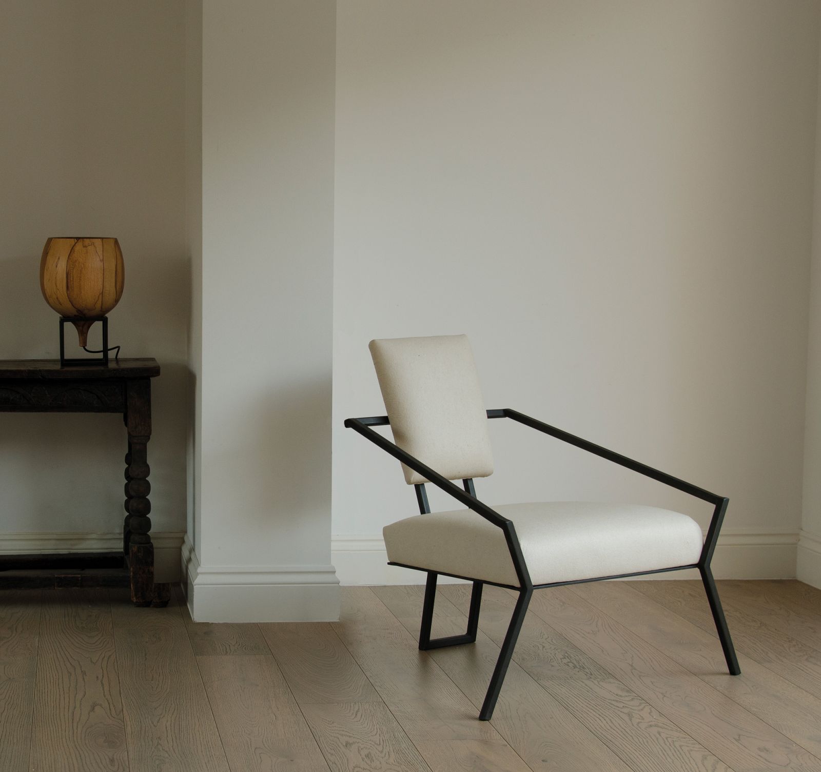 Tamasine Osher’s award-winning Purton chair, made using Piñatex