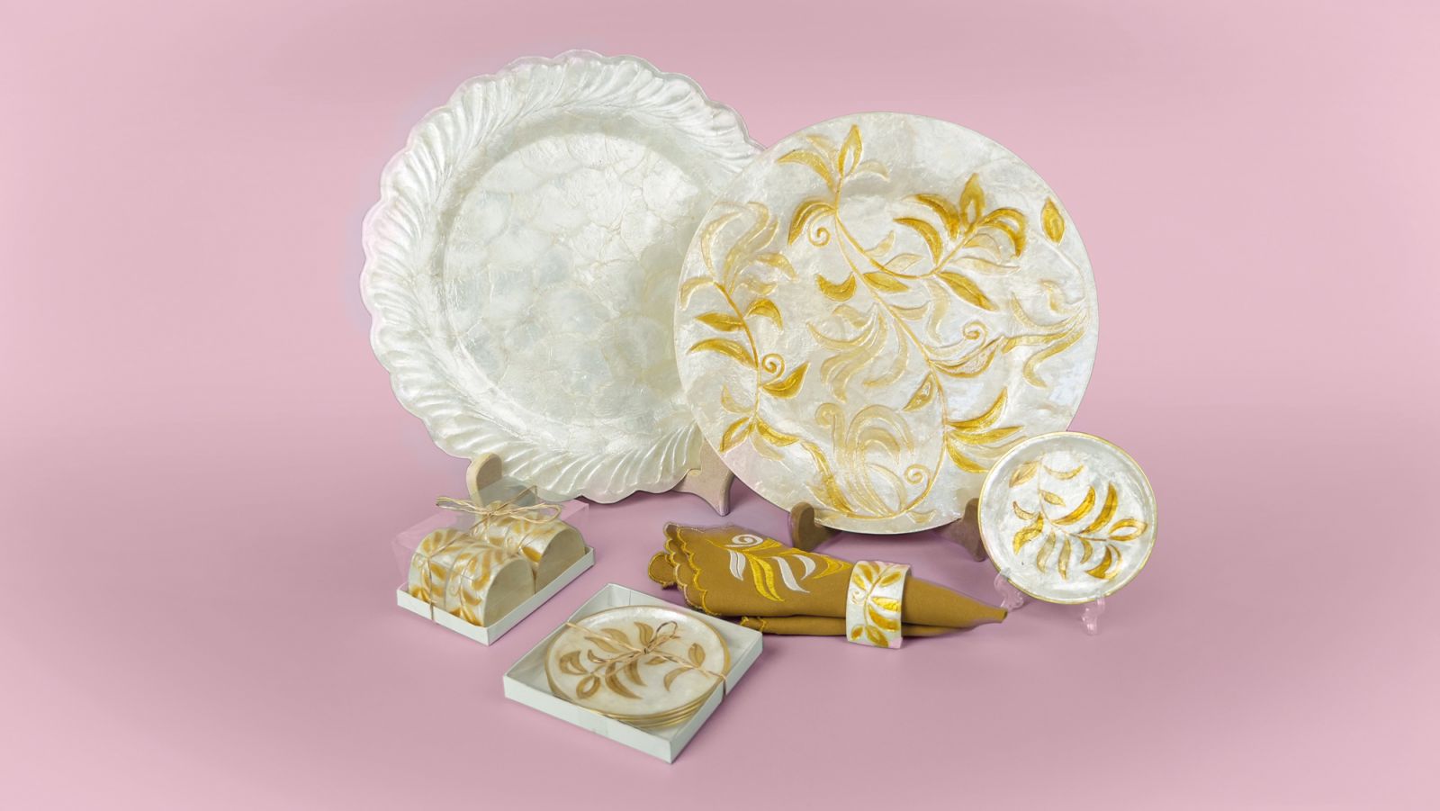 Capiz homeware creations by Zyrrah’s Arts and Crafts