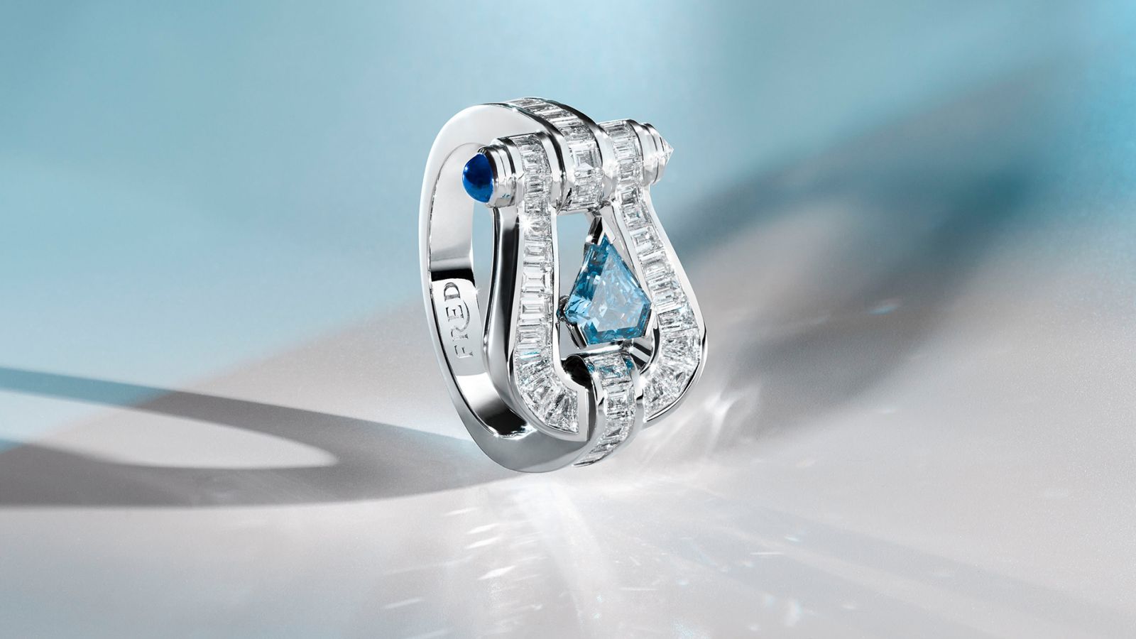 Fred Jewellery, LVMH’s luxury house, is set to unveil its first lab-grown blue diamond in late 2023 (Photo: Fred Jewellery).