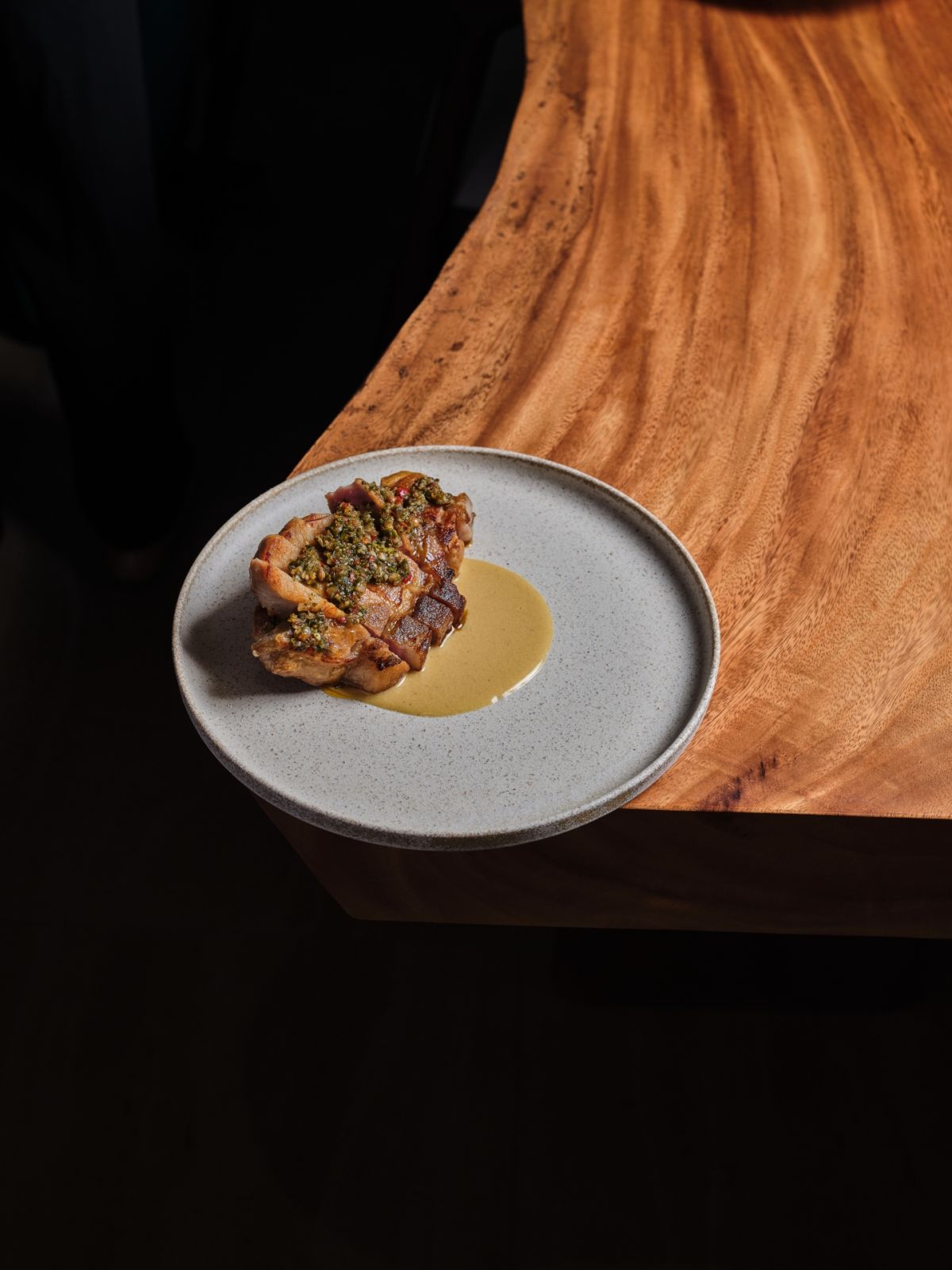 Juniper by Josh Boutwood - Pork chop, mustard