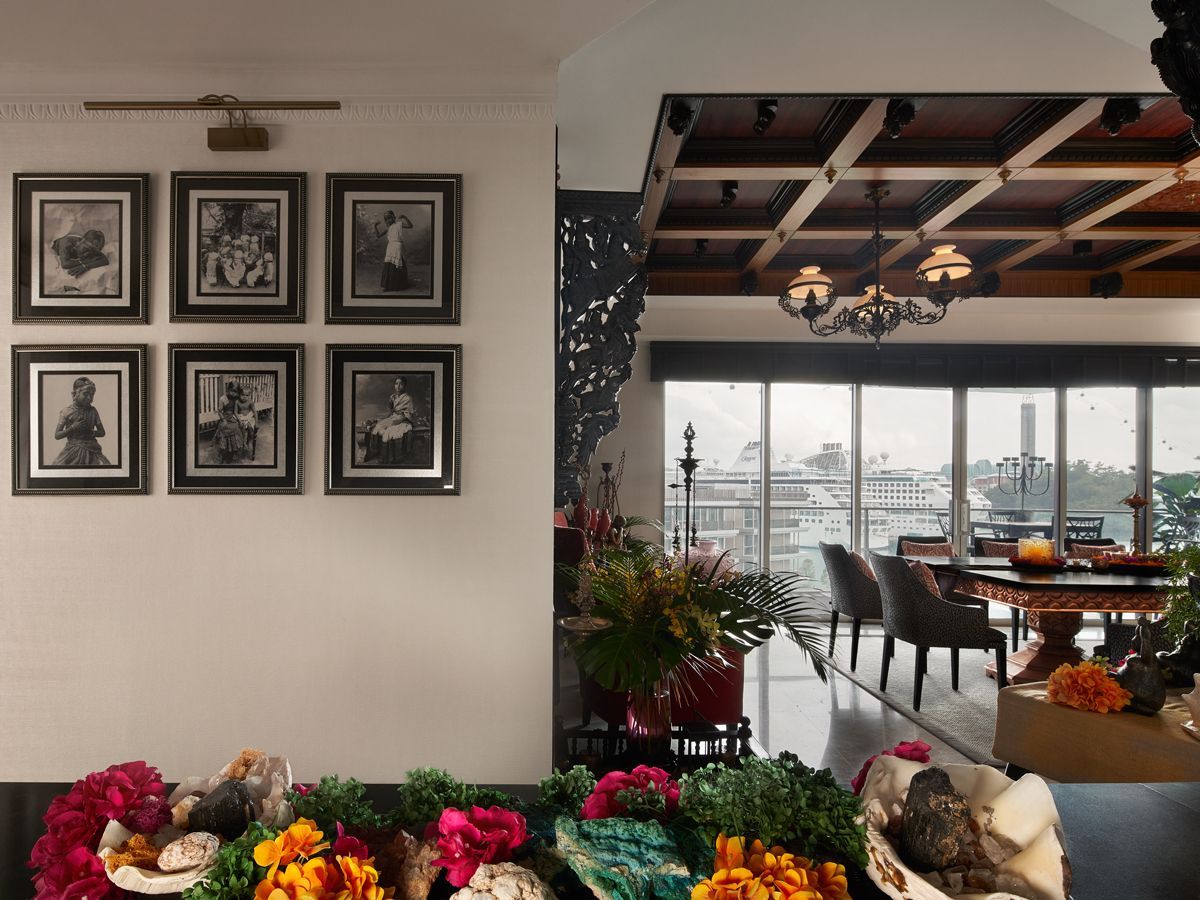 The couple’s favourite artworks include historical photos of South India’s courtesan clan
