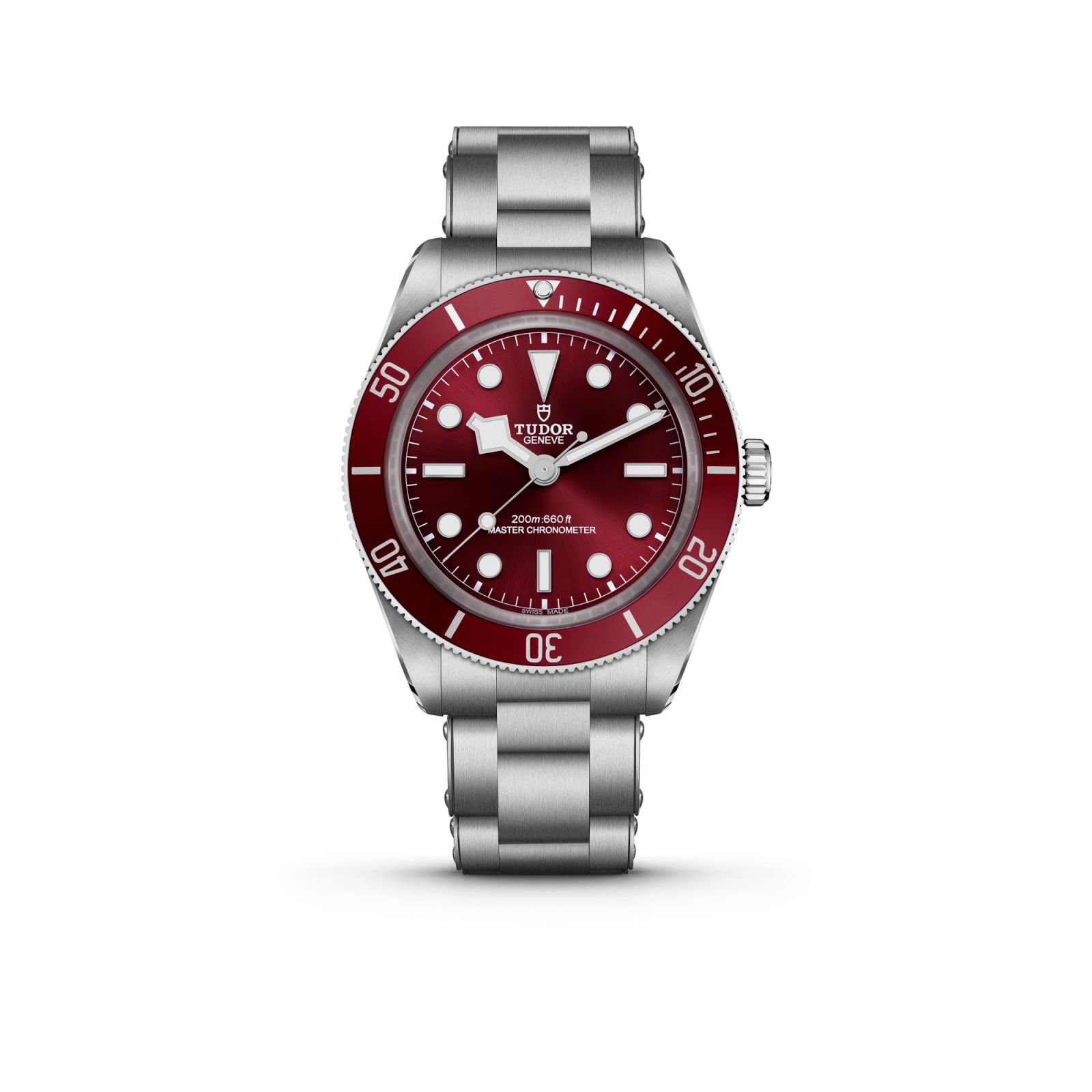 Tudor Black Bay 58 Burgundy with 3-link bracelet
