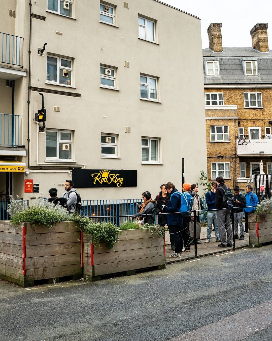The first Roti King in its iconic Euston branch (Image: @rotikinguk)