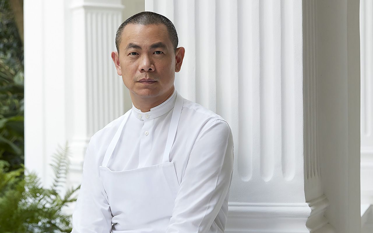 Chef Andre Chiang at Raffles Hotel Singapore (Photo: Raffles Hotel Singapore)