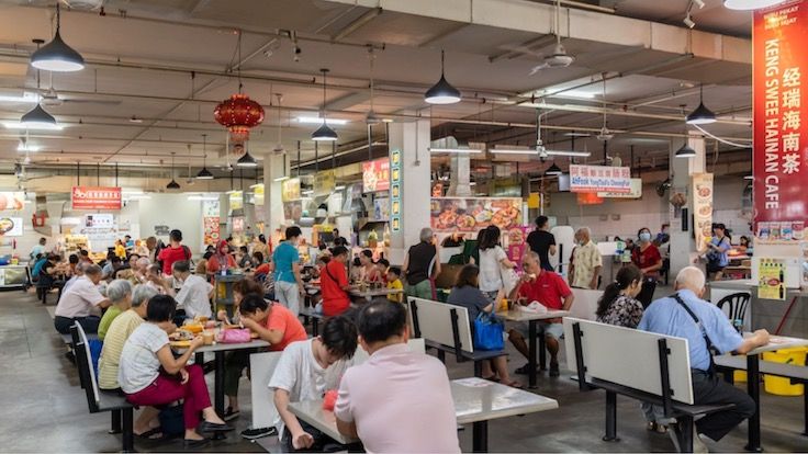 A versatile spot for breakfast, lunch, or dinner that's full of locals (Image: Michelin Guide)