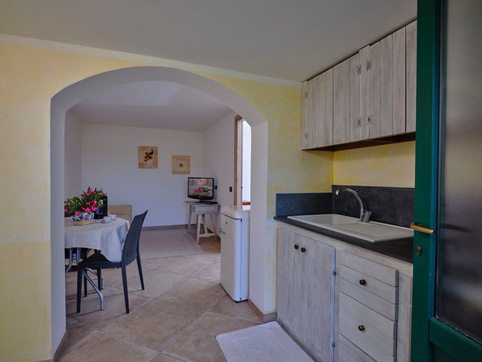 The rustic family accommodation