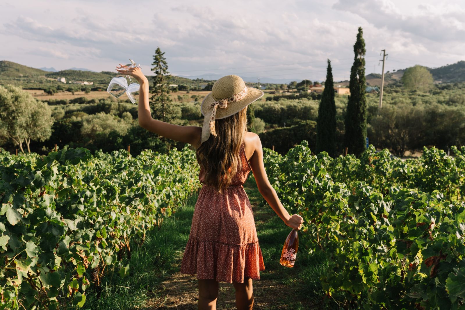 A walk through the vineyard at Cantina Murales, a hidden gem in Sardinia, Italy