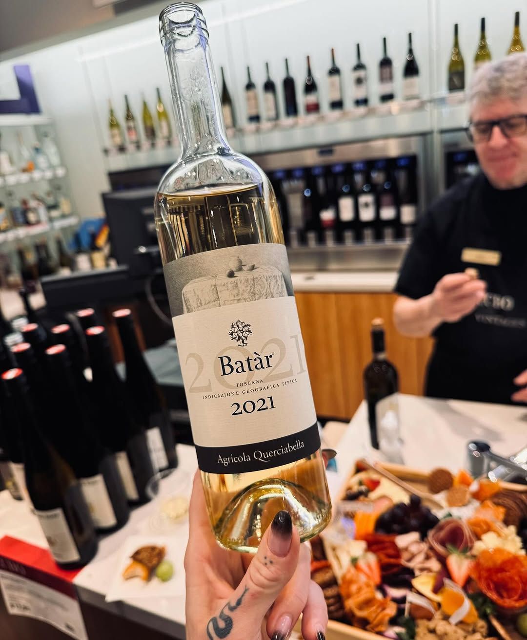 The Querciabella Batàr 2021 from Tuscany (Photo: Instagram/ @juliaswinefete)