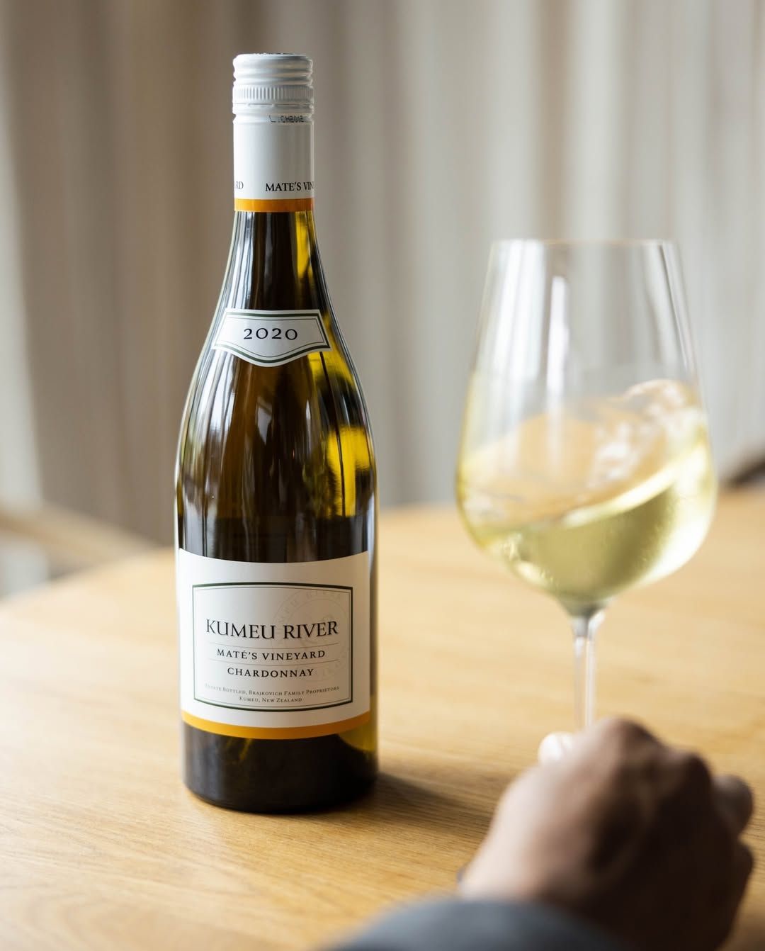 Chardonnay by Kumeu River Wines in Auckland, New Zealand (Photo: Instagram/ @kumeu_river)