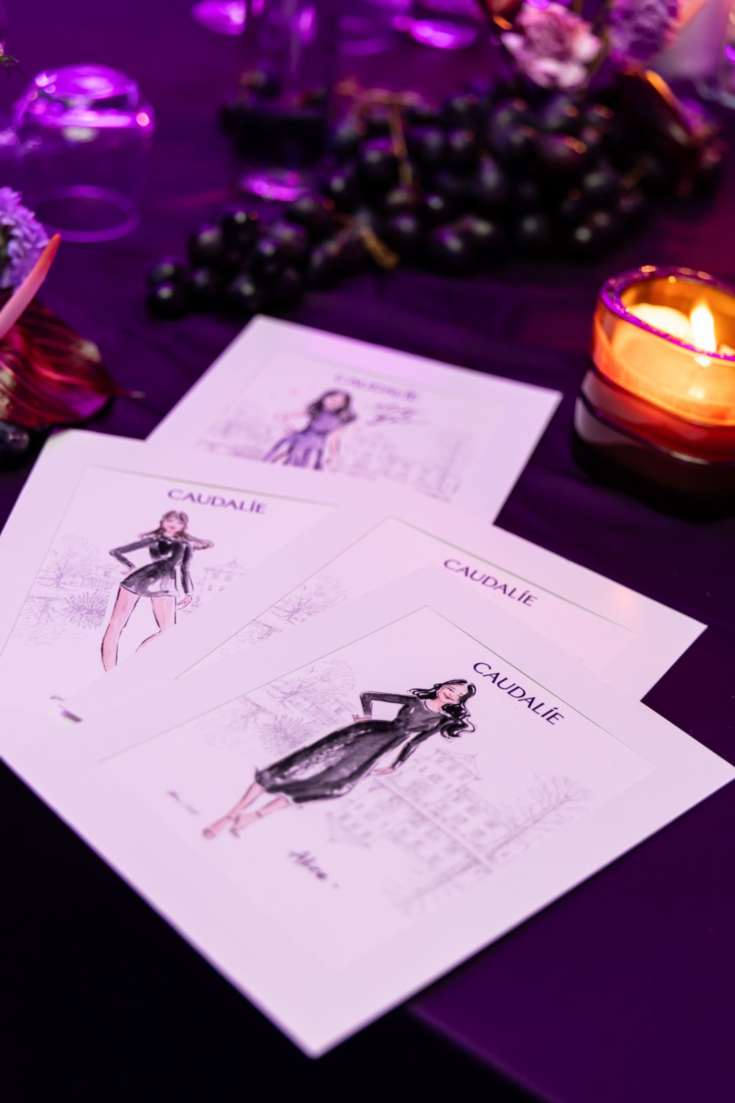 Personalised guest sketches by an artist