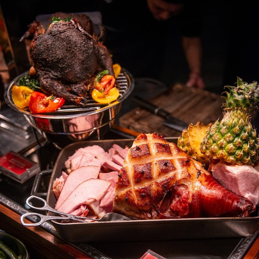 สเตชันอาหารที่ W Does Brunch ที่ The Kitchen Table