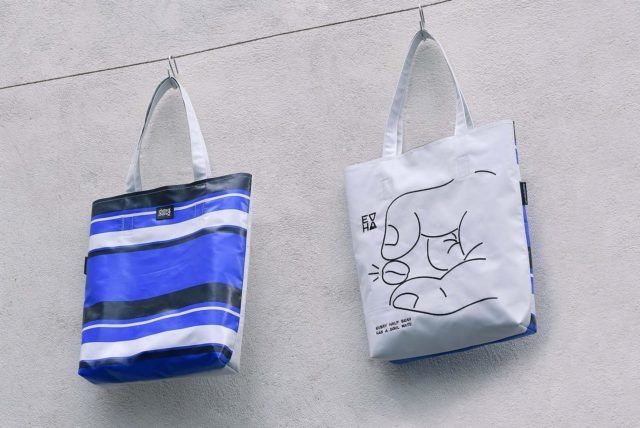 Dong Dong breathes new life into waste, transforming it into striking recycled bags. Photo: Dong Dong Saigon.