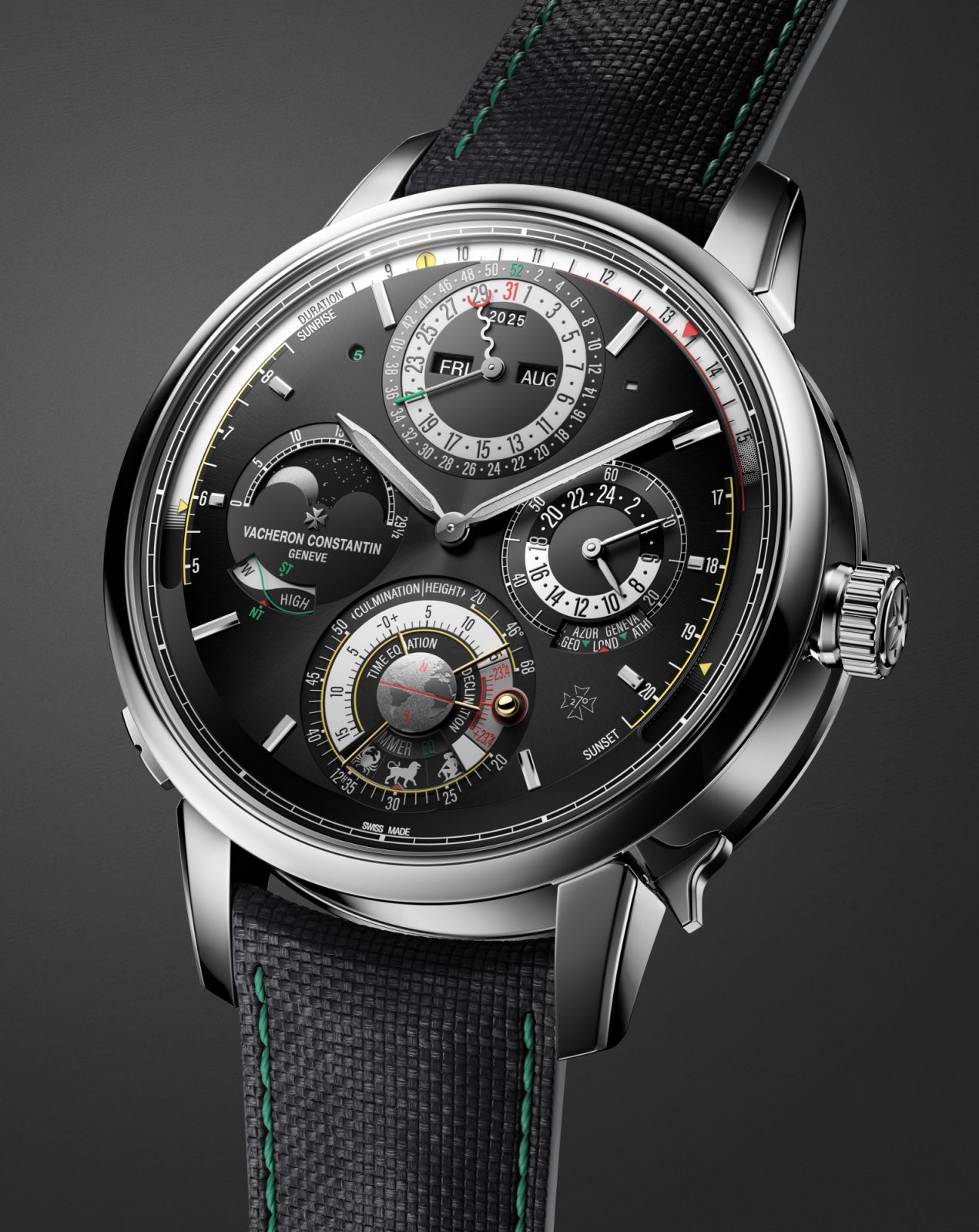 The front of Vacheron Constantin Les Cabinotiers Solaria Ultra Grand Complication