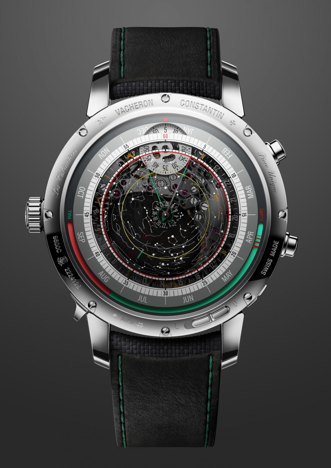 The back of Vacheron Constantin Les Cabinotiers Solaria Ultra Grand Complication