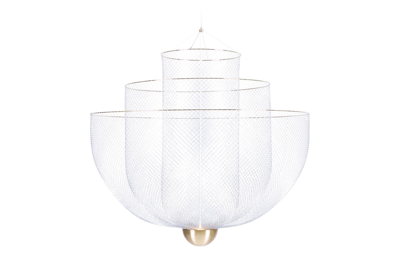 Moooi Meshmatics chandelier, from Space Furniture