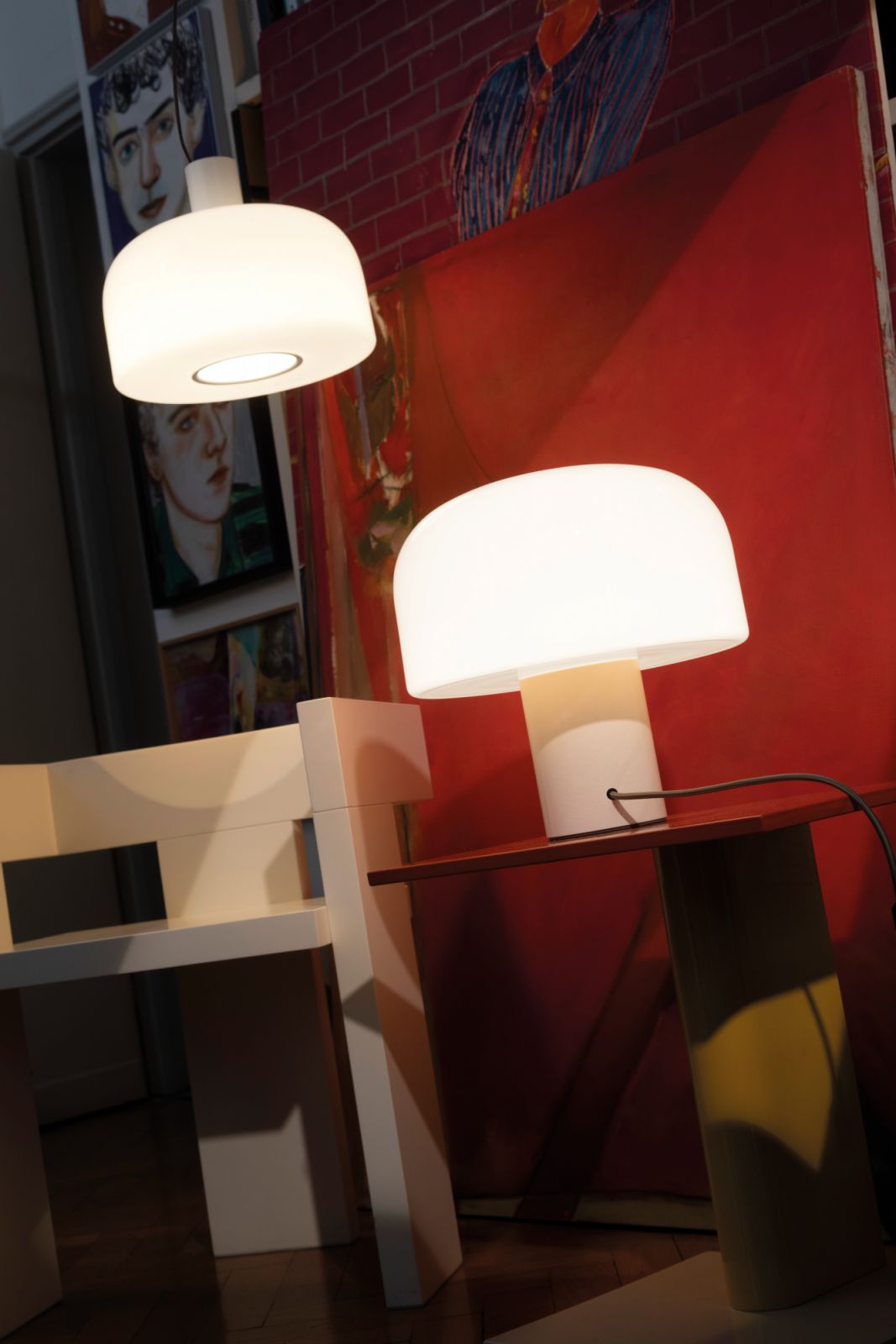 Flos Bellhop lamps, from Space Furniture