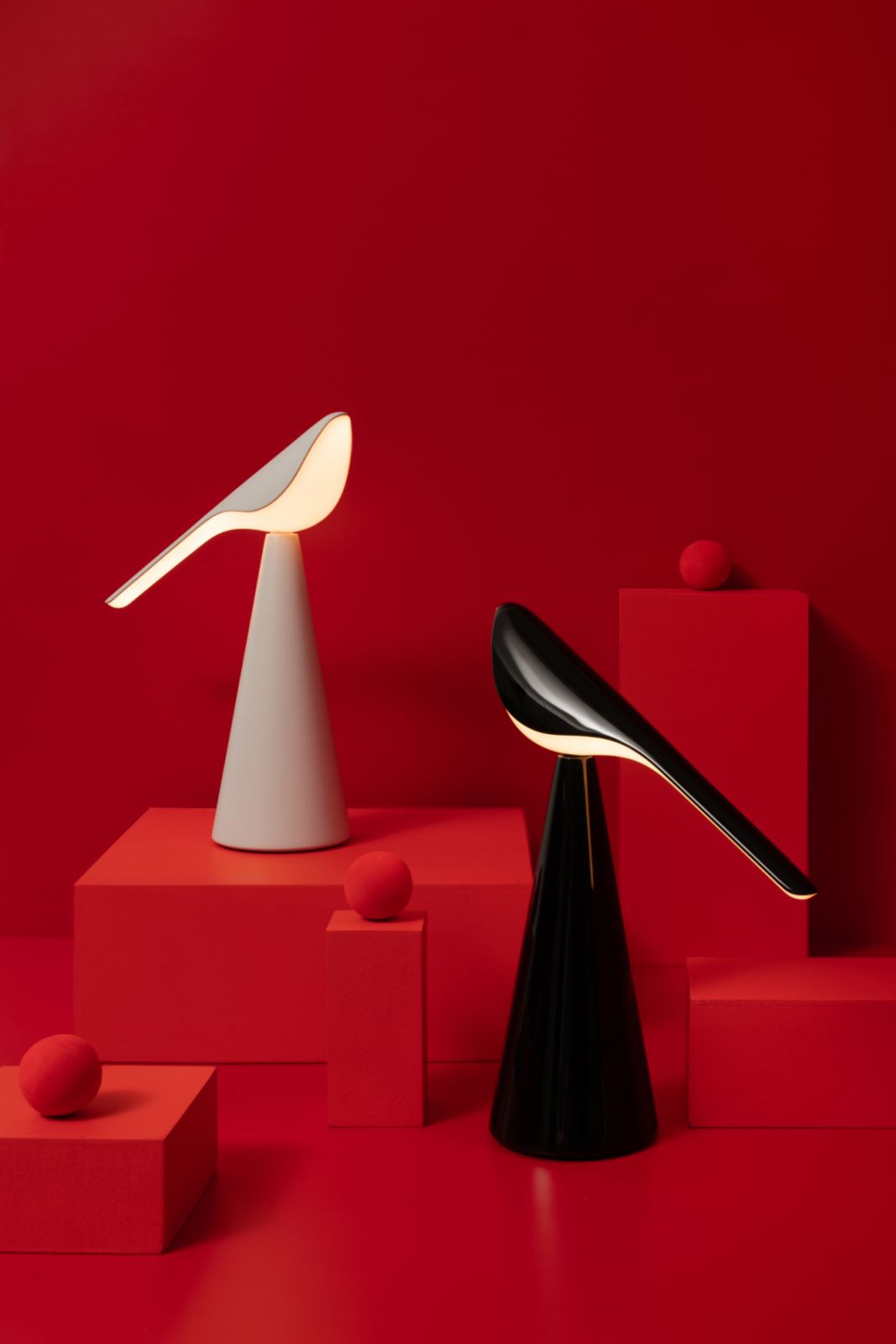 Tiki lamps by Nao Tamura for Established and Sons