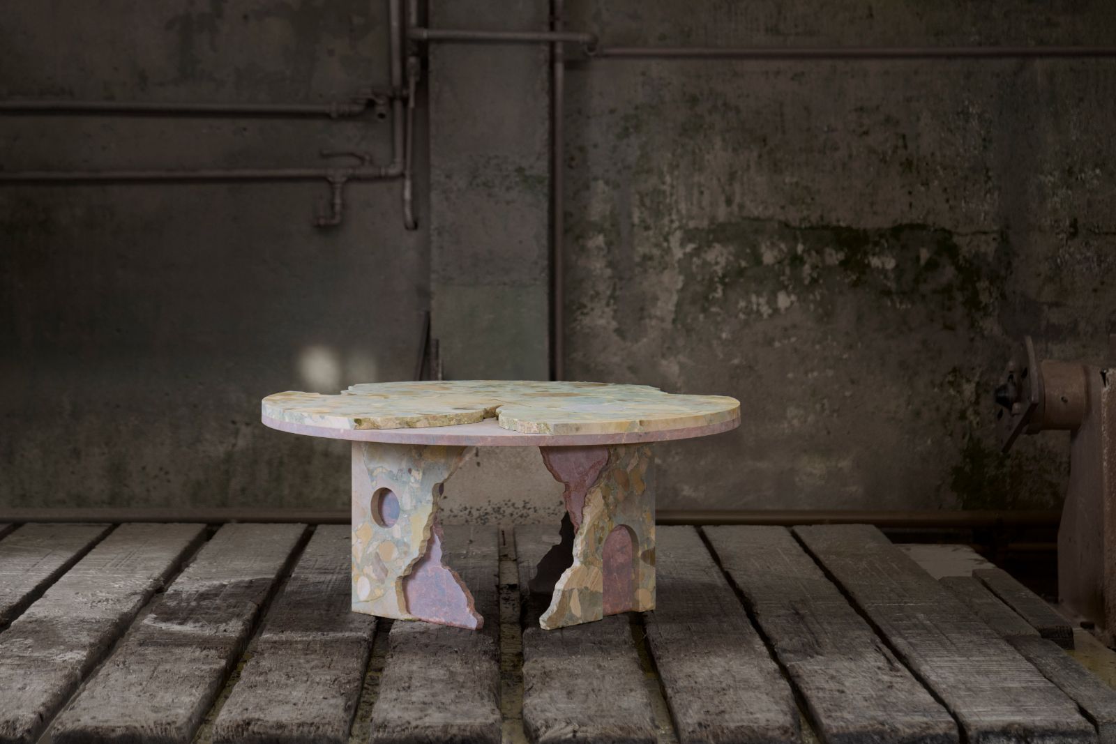 Fallen Empire table by Lara Bohinc for Serafini