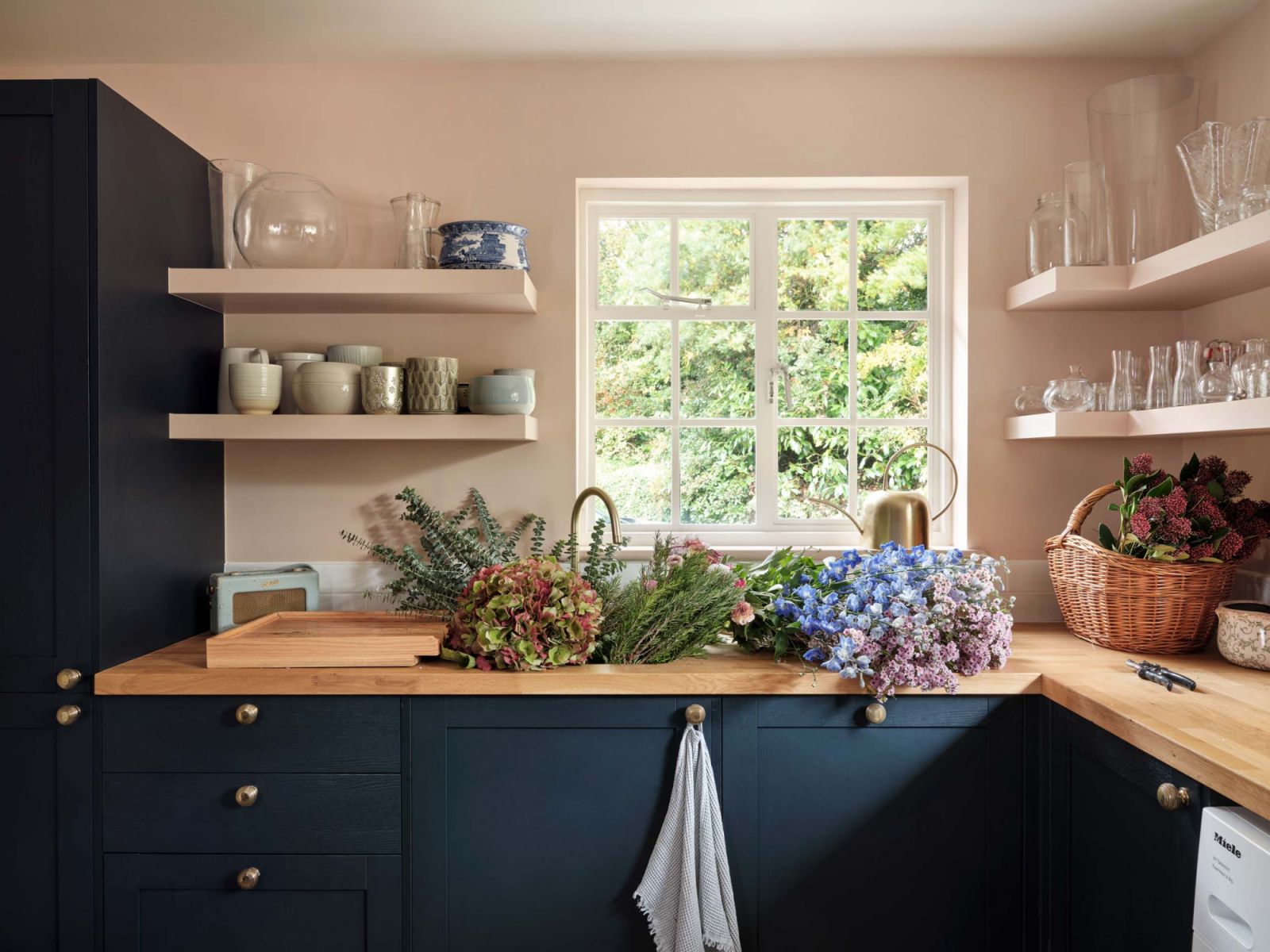 Exploring the unique details of the kitchen in this St Albans, England family home designed by Lucinda Sanford