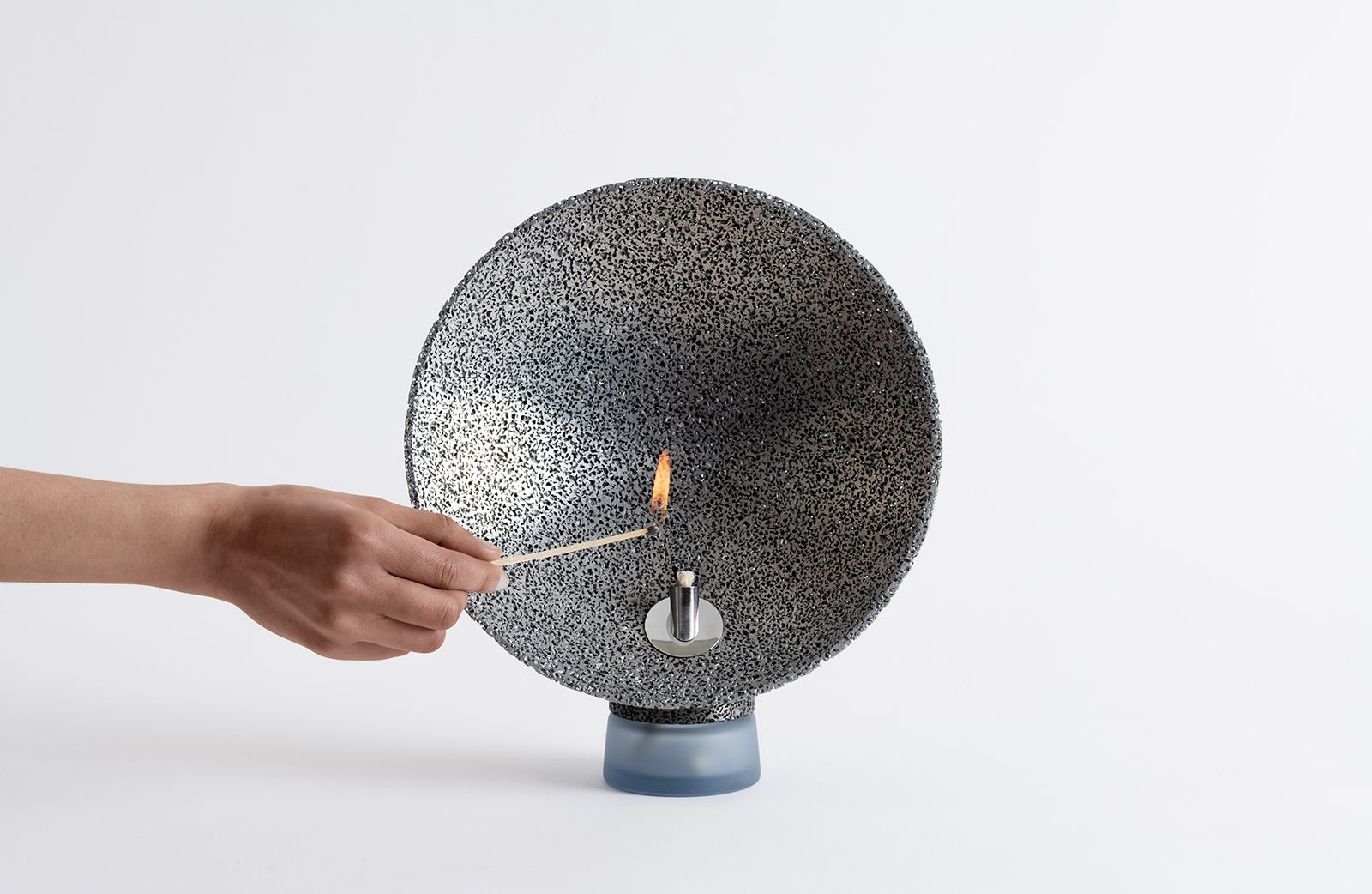 Light, a bio-fuel oil lamp by Layer
