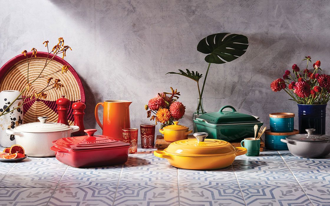 Le Creuset’s precisely calibrated colour spectrum has defined the brand for a century (Photo: Le Creuset)