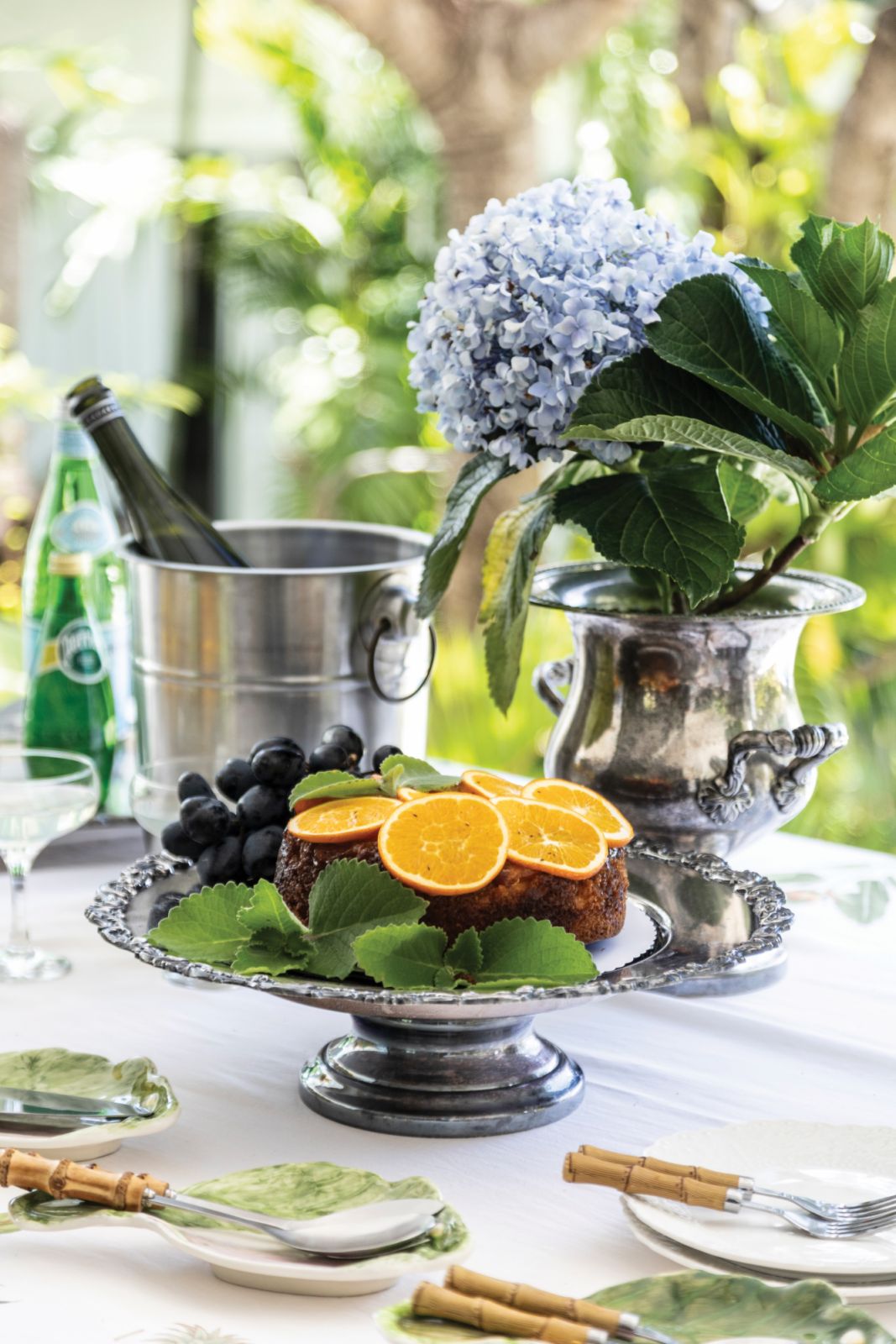 Having different areas for entertaining serves Boschi well so guests can sit and enjoy wherever they like