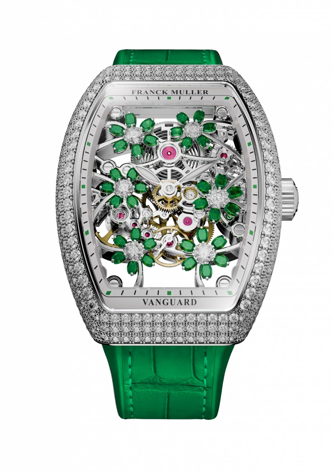Franck Muller Vanguard Curvex Cut Flower