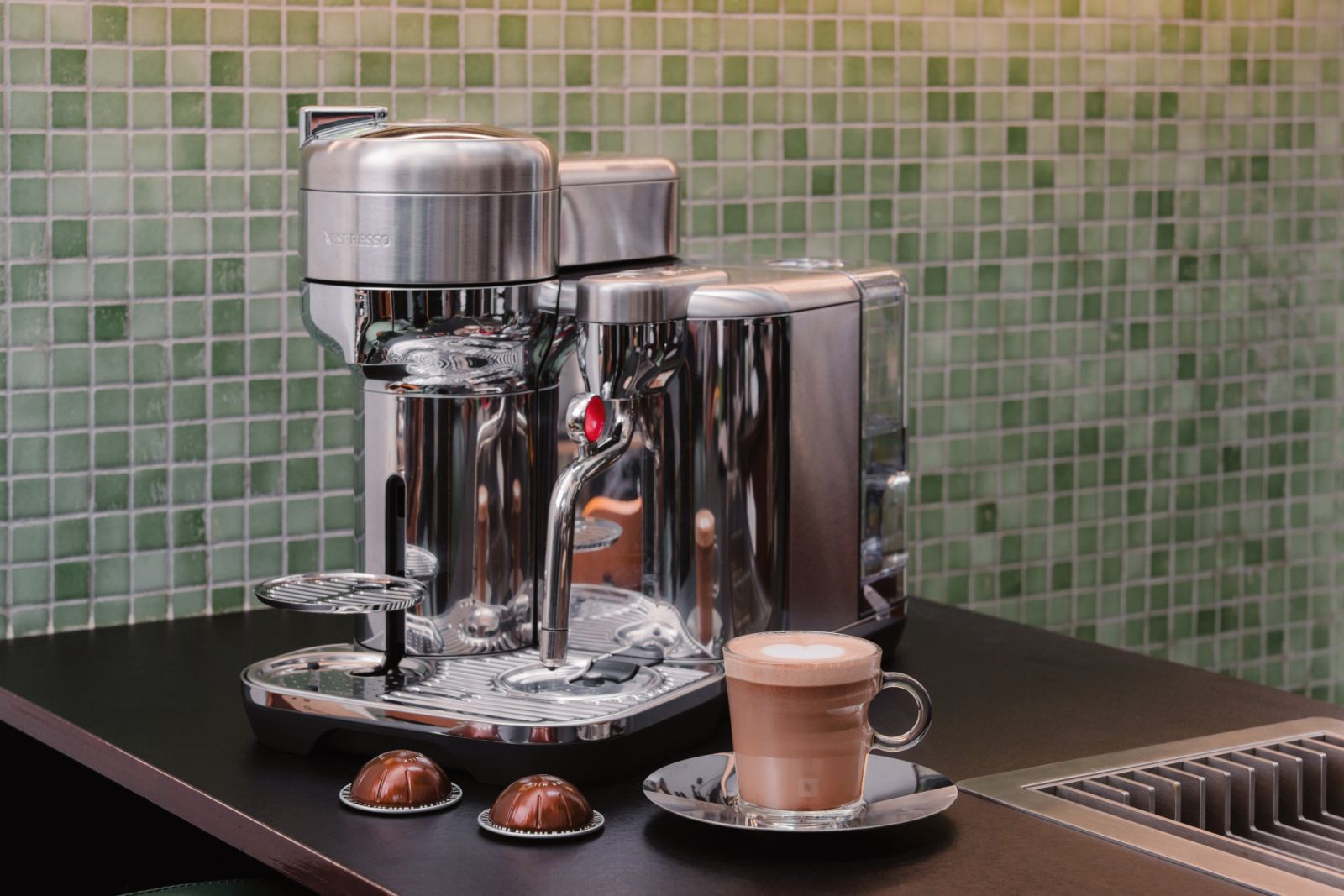 Velvety Mocha done right with Nespresso's Vertuo Creatista