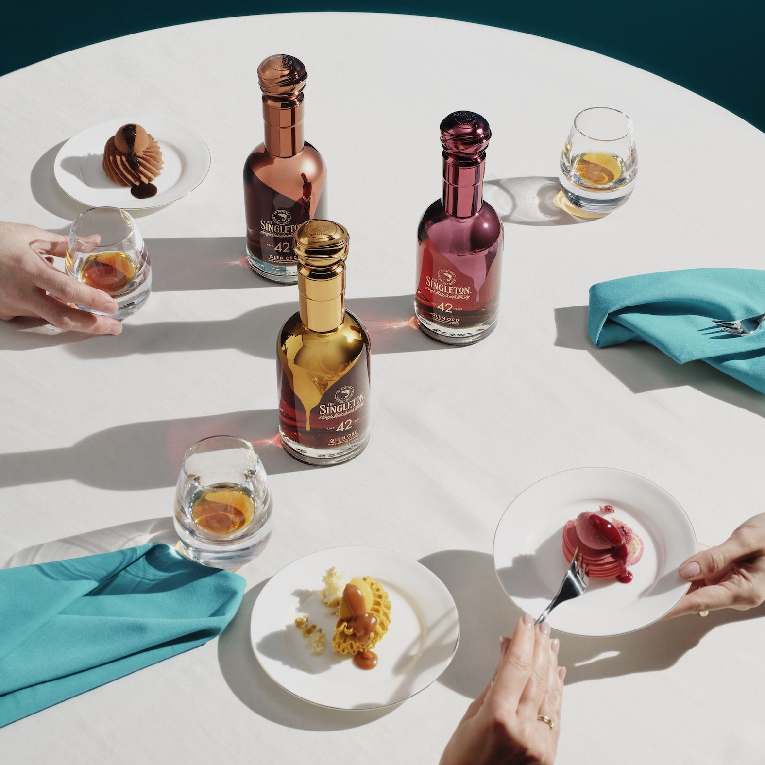 Rouzad's limited-edition pastries which complement the Gourmand Collection from The Singleton