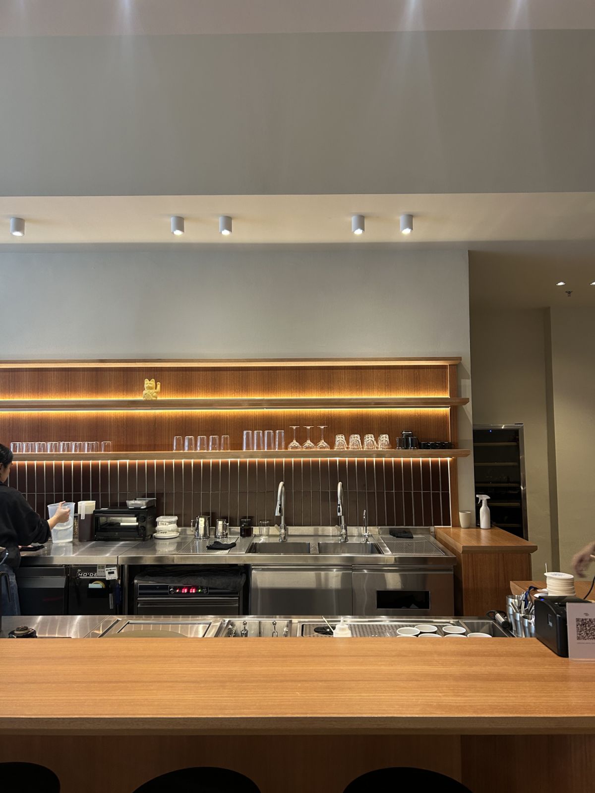 The coffee bar