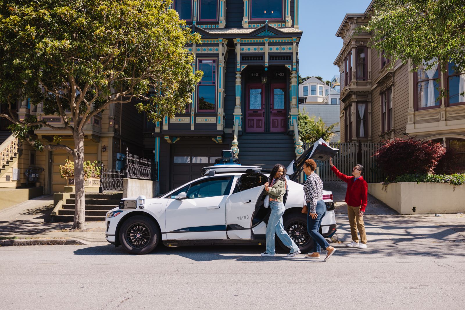 A Waymo One vehicle serving riders in San Francisco (Photo: Waymo)