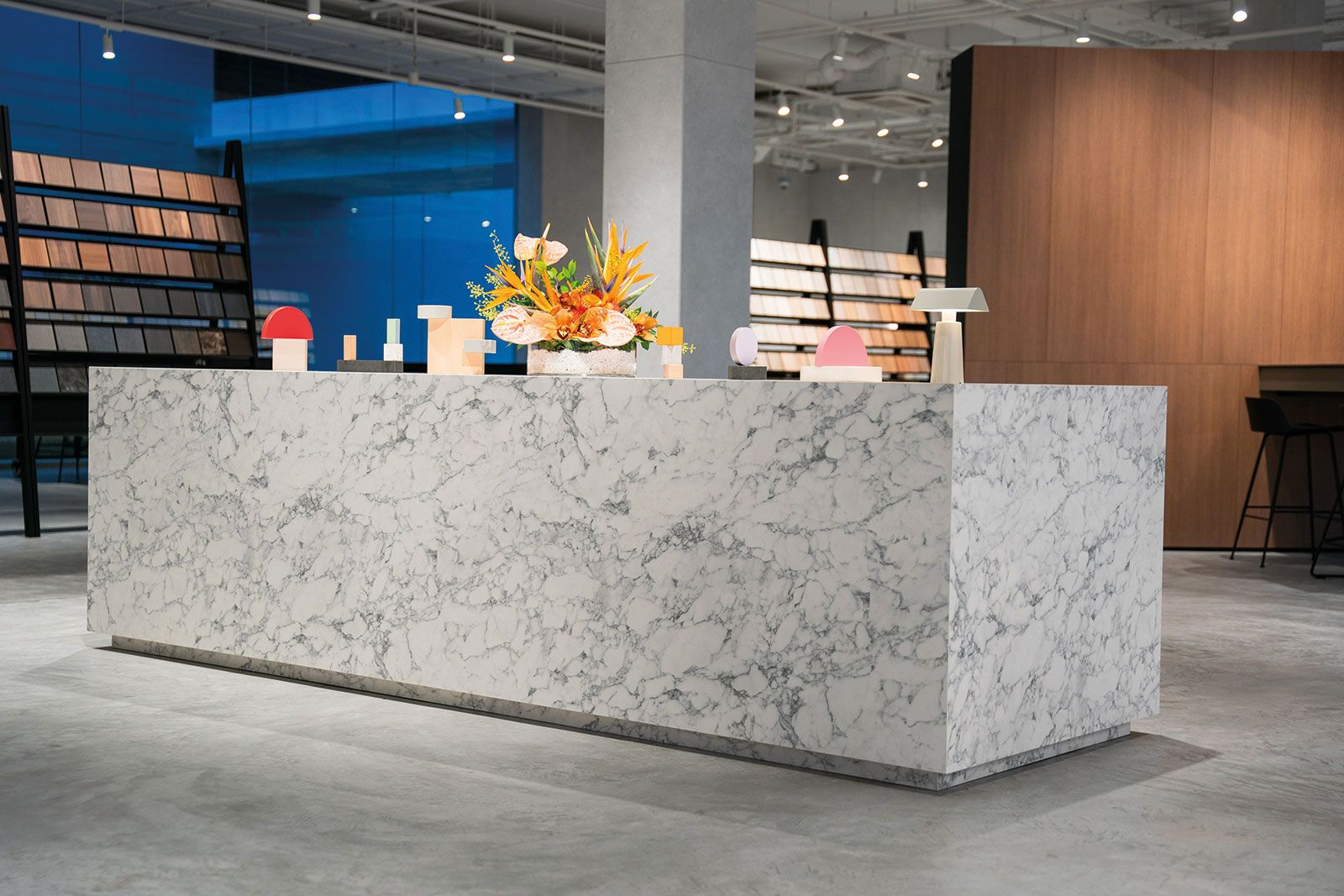 Lamitak’s new flagship showroom, dubbed Senoko Gallery