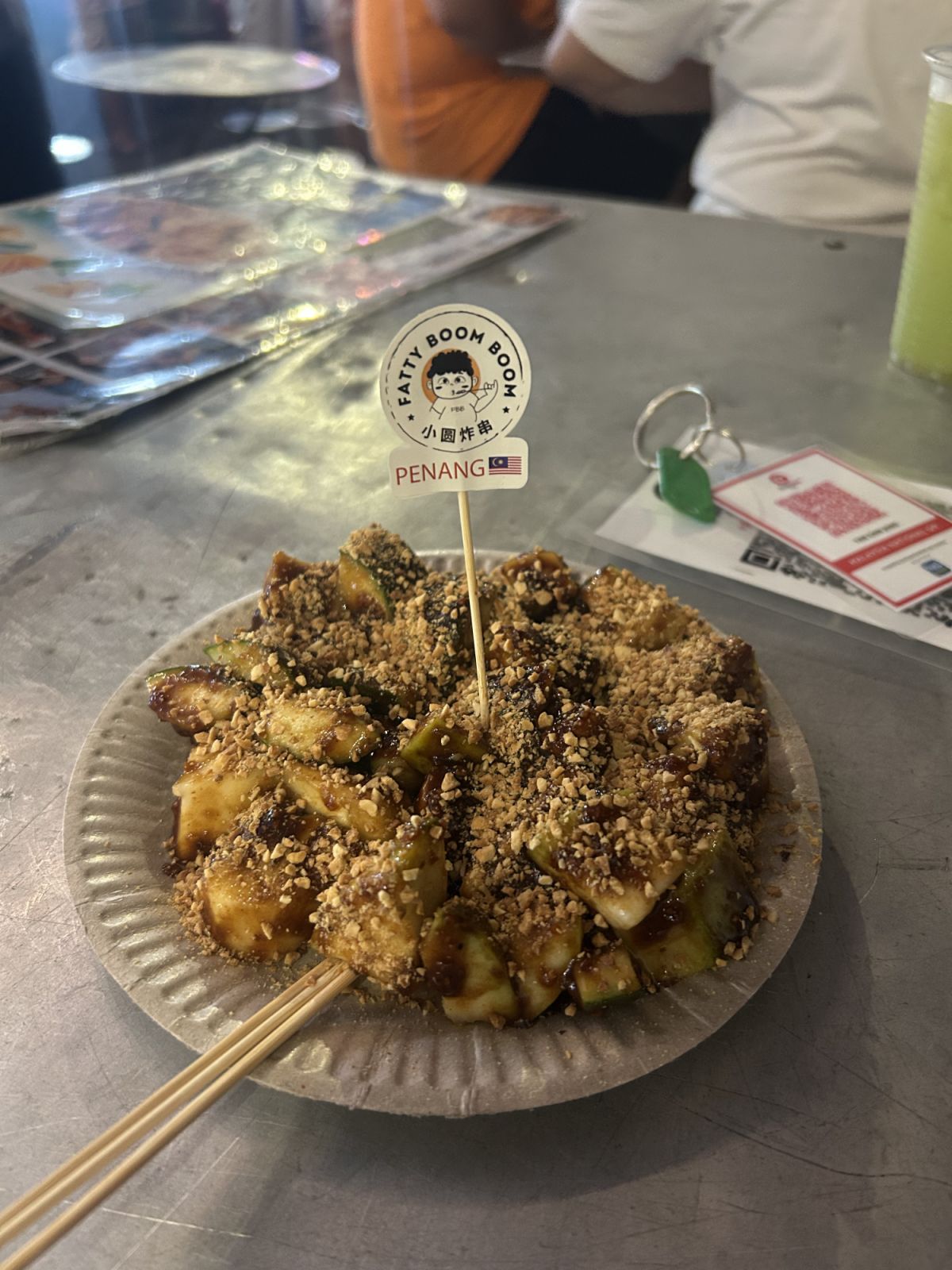 Fruit rojak, bold flavours and freshly cut fruit