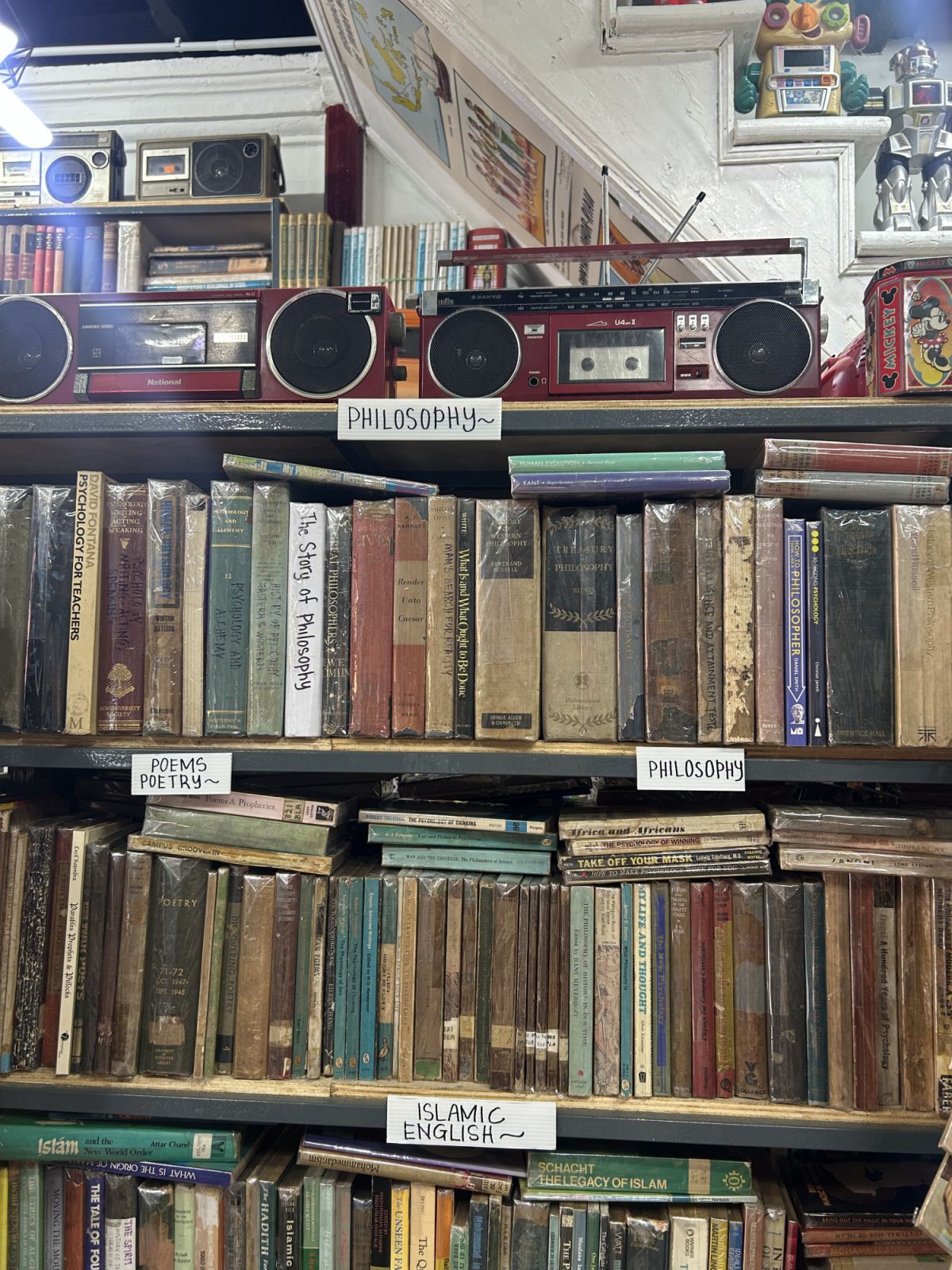 A great selection of vintage books