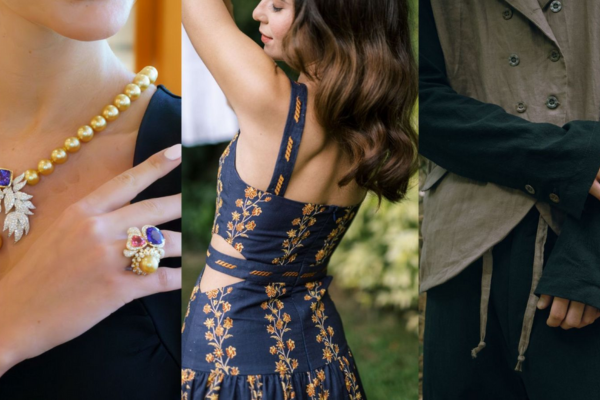 Tune in to our monthly round-up of style happenings (Photo: Jewelmer, Sari Lazaro, PHx Fashion Group; stylised with Canva)