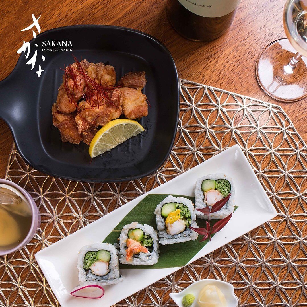 Passed down recipes, bringing the comforting taste of crispy chicken karaage and fresh maki to every bite (Photo: Instagram / @sakana_my)